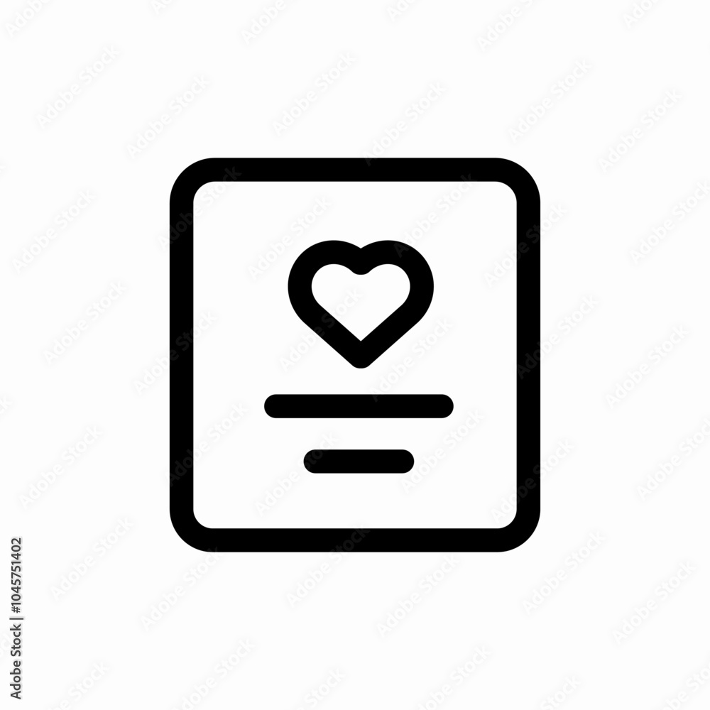wishlist a collection icon sign vector wishlist a collection icon sign vector