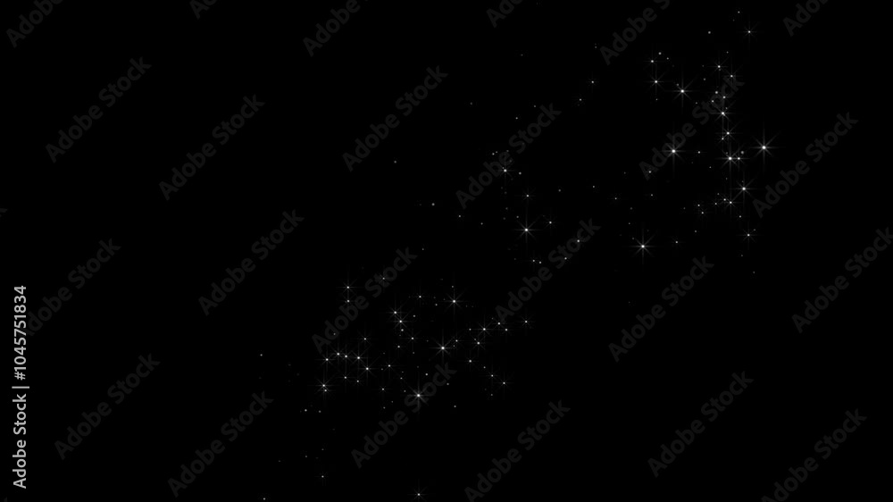 Stars Particles Background Stars Particles Background