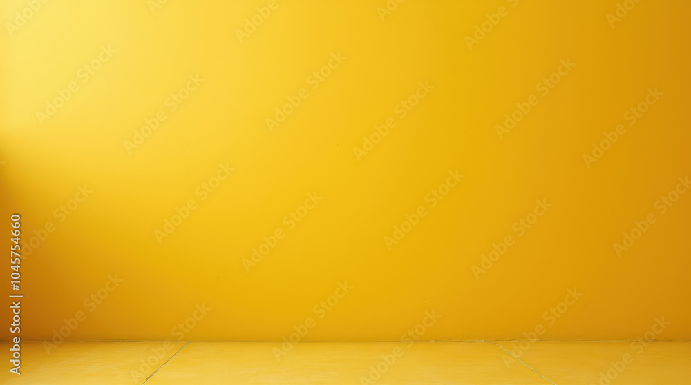 Minimalist Yellow Wall Background for Product Display and Studio Setup - Versatile Clean Design for Photography or Visual Project Minimalist Yellow Wall Background for Product Display and Studio Setup - Versatile Clean Design for Photography or Visual Project