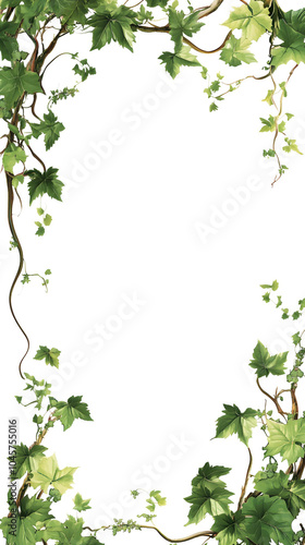 Floral frame design