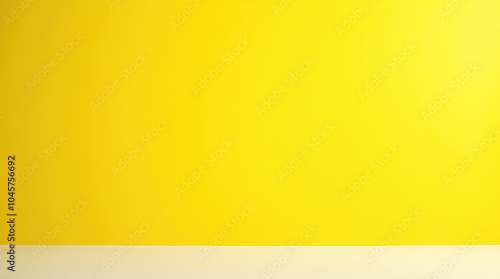 Minimalist Yellow Wall Background for Product Display and Studio Setup - Versatile Clean Design for Photography or Visual Project Minimalist Yellow Wall Background for Product Display and Studio Setup - Versatile Clean Design for Photography or Visual Project