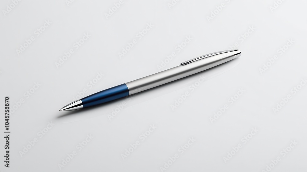 Realistic ballpoint pen mockup perfect for showcasing branding or logo designs, ideal for corporate presentations, promotional materials, and stationery displays. Realistic ballpoint pen mockup perfect for showcasing branding or logo designs, ideal for corporate presentations, promotional materials, and stationery displays.