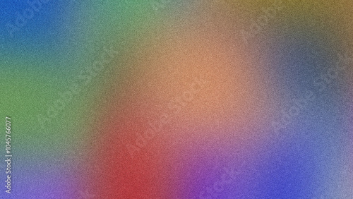 Modern Gradient Background with Grainy Texture. Futuristic Gradient with Grain Texture. Smooth Fluid Shapes and Grainy Textures. Grainy Noise Texture for Posters, Colorful Gradient Noise