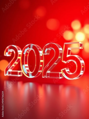 Holiday background 2025 new year. New Year 2025. Ultra realistic. Photorealistic 