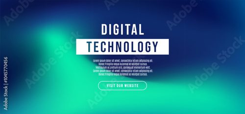 Abstract blue green gradient digital technology speed connect background, cyber information, communication, innovate future tech data, internet network connection, Ai big data, wall floor illustration