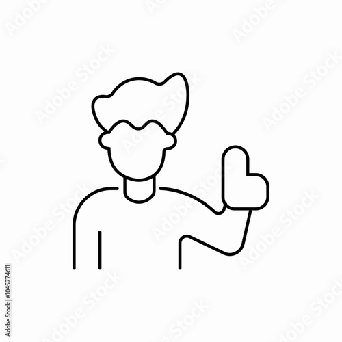 man like icon sign vector
