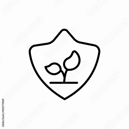 environmental protection icon sign vector