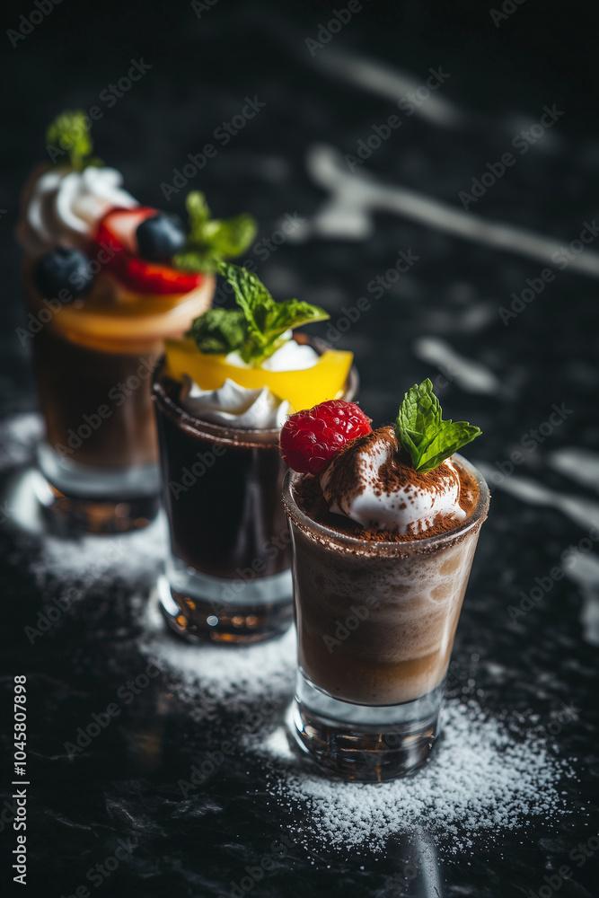 Sweet and Creamy Liqueur-Based Shot Cocktails Sweet and Creamy Liqueur-Based Shot Cocktails