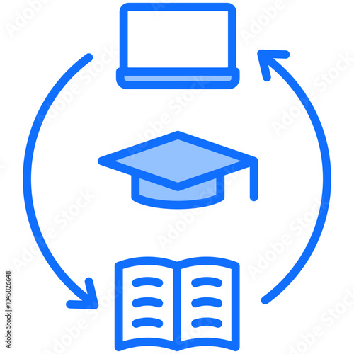Blended Learning Icon