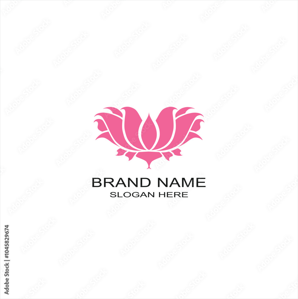 Brand logo icon with creative vector illustration Brand logo icon with creative vector illustration