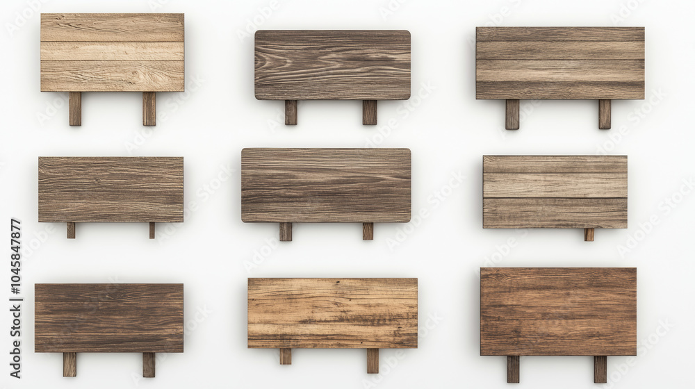 This is a collection of 3D images of blank wooden signs. They're perfect for designing artwork and are available as transparent PNG files, so you can easily add them to your projects. This is a collection of 3D images of blank wooden signs. They're perfect for designing artwork and are available as transparent PNG files, so you can easily add them to your projects.