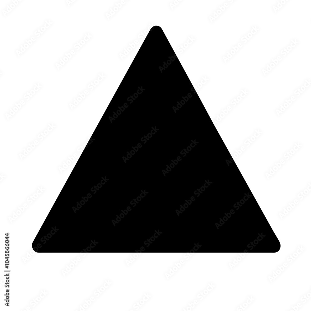 Triangle shape used in design Triangle shape used in design
