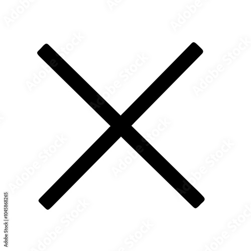 Icon representing close or cancel action