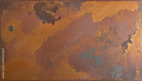Obraz na płótnie Grunge rusty orange brown metal corten steel stone background w salonie