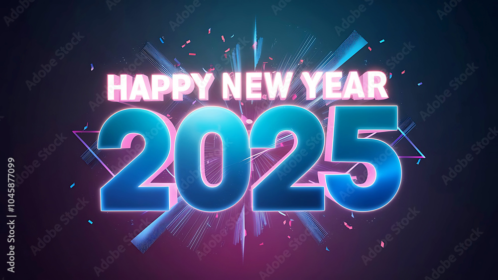 happy new year 2025 background happy new year 2025 background