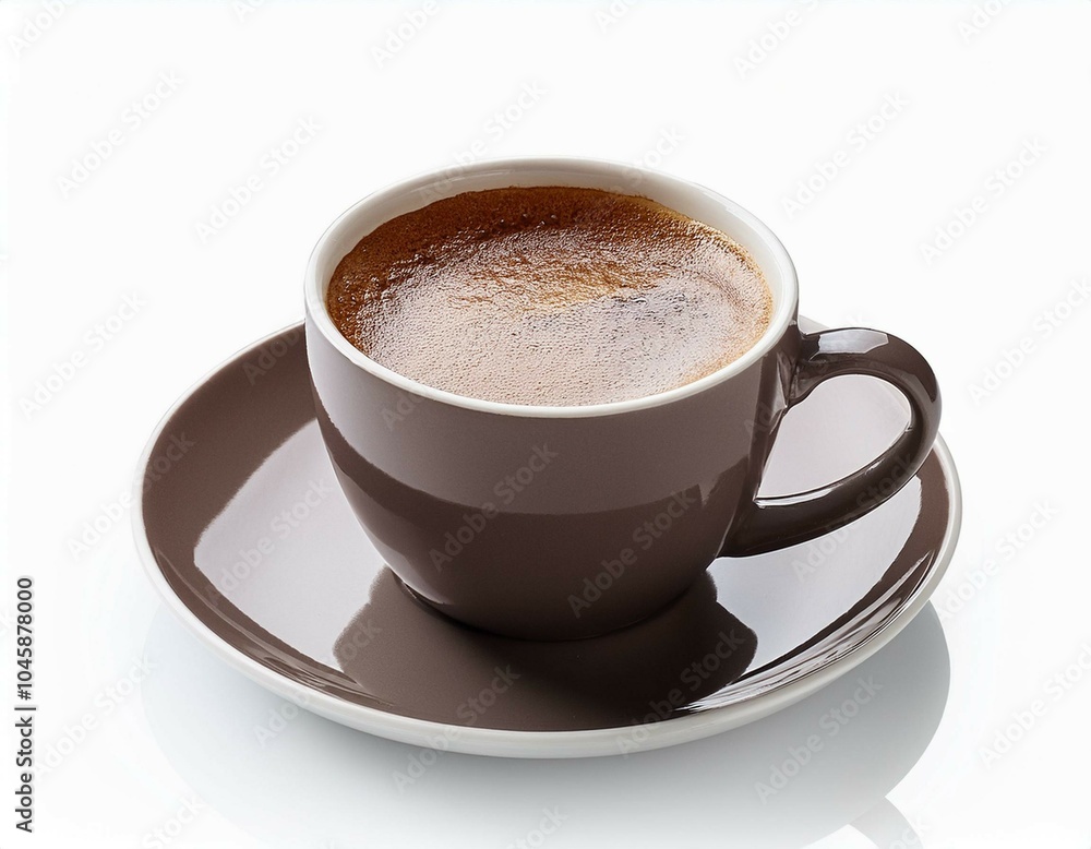 Fototapeta premium cup of coffee with beans