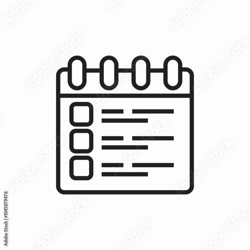 calendar events icon sign vector