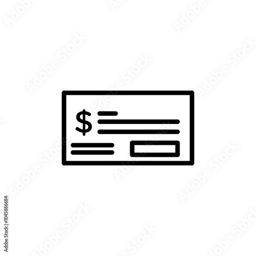 Money Check Icon