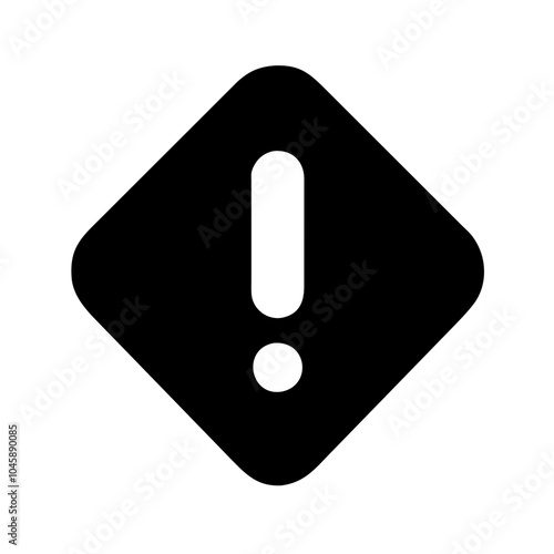 Exclamation mark indicating emphasis or alert