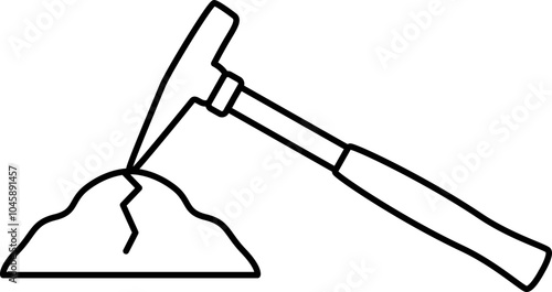 Holding Hammer