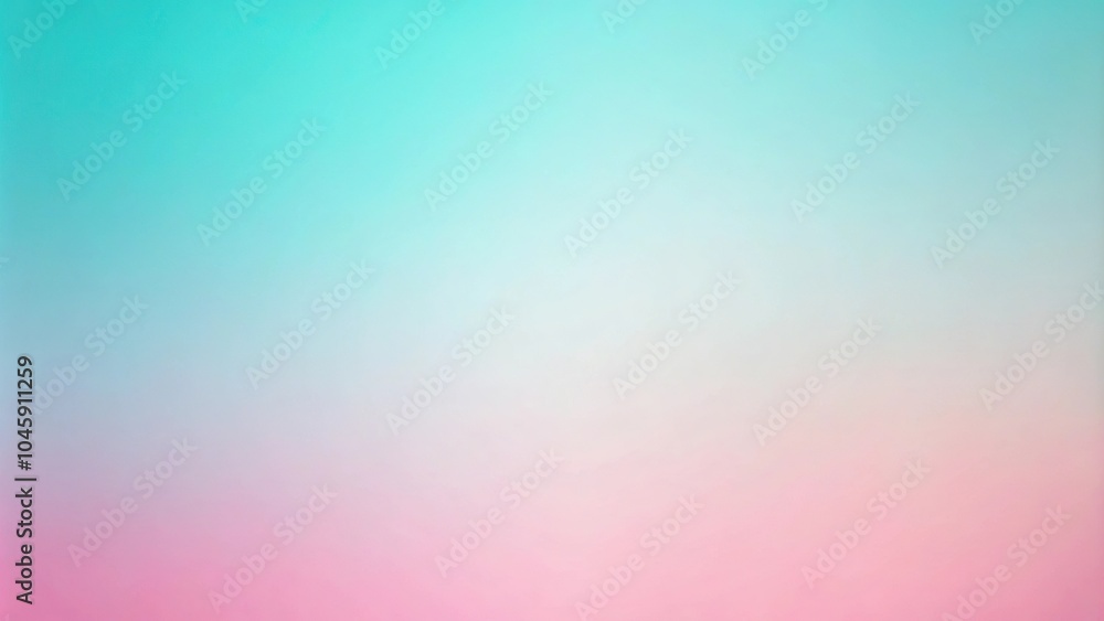 Soft pastel gradient texture gentle blend of pink and turquoise with subtle grain effect depth of field Soft pastel gradient texture gentle blend of pink and turquoise with subtle grain effect depth of field