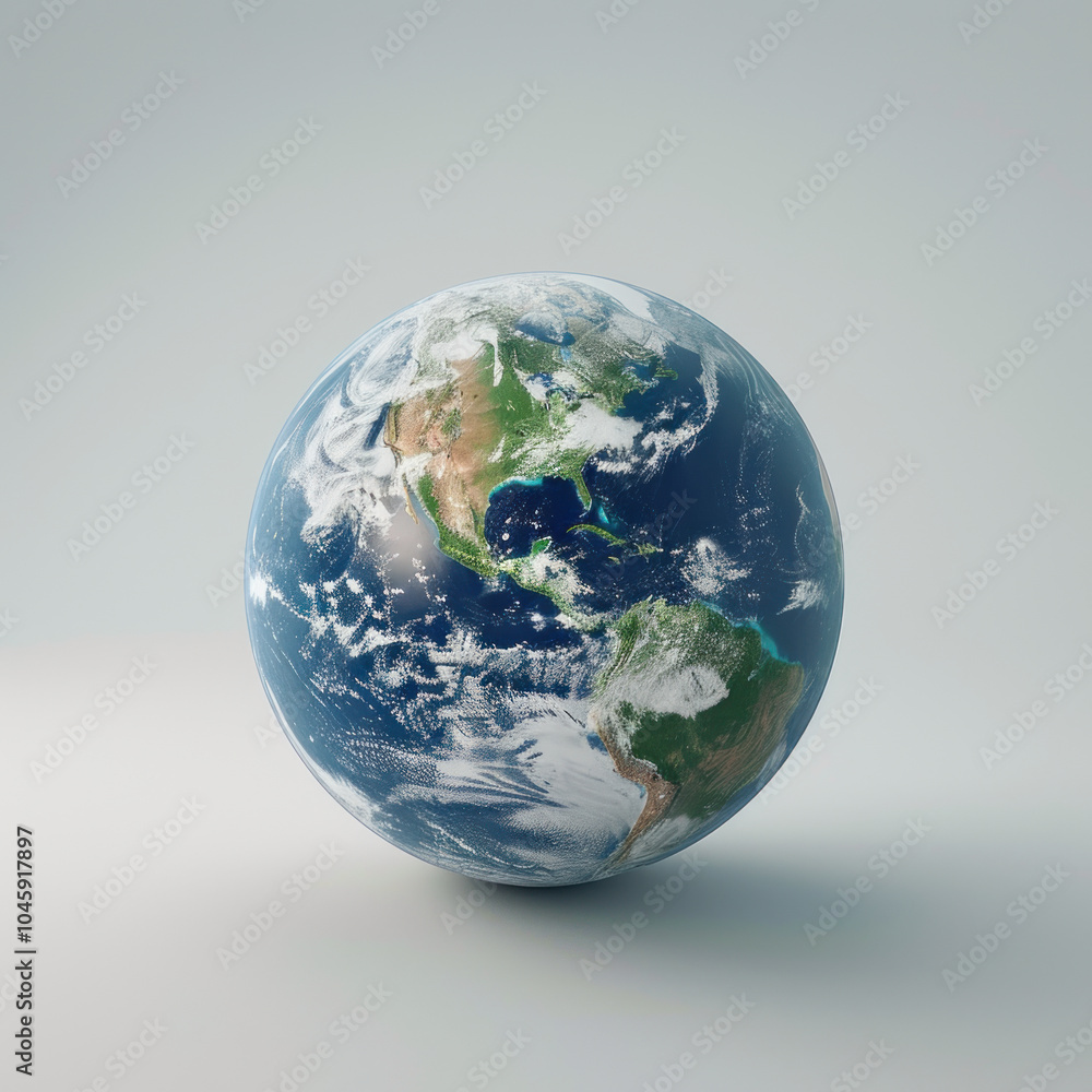 Earth globe on black background Earth globe on black background