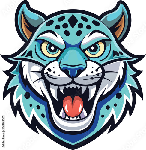 Smiling Cartoon Horse Mascot Head Design