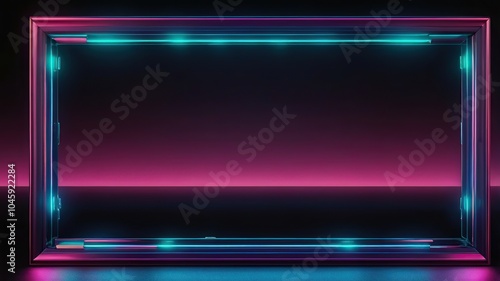 abstract background with glowing lines