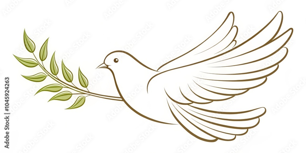 Line Art Dove with Olive Branch, Peace, Symbolism, dove, peace, symbol Line Art Dove with Olive Branch, Peace, Symbolism, dove, peace, symbol