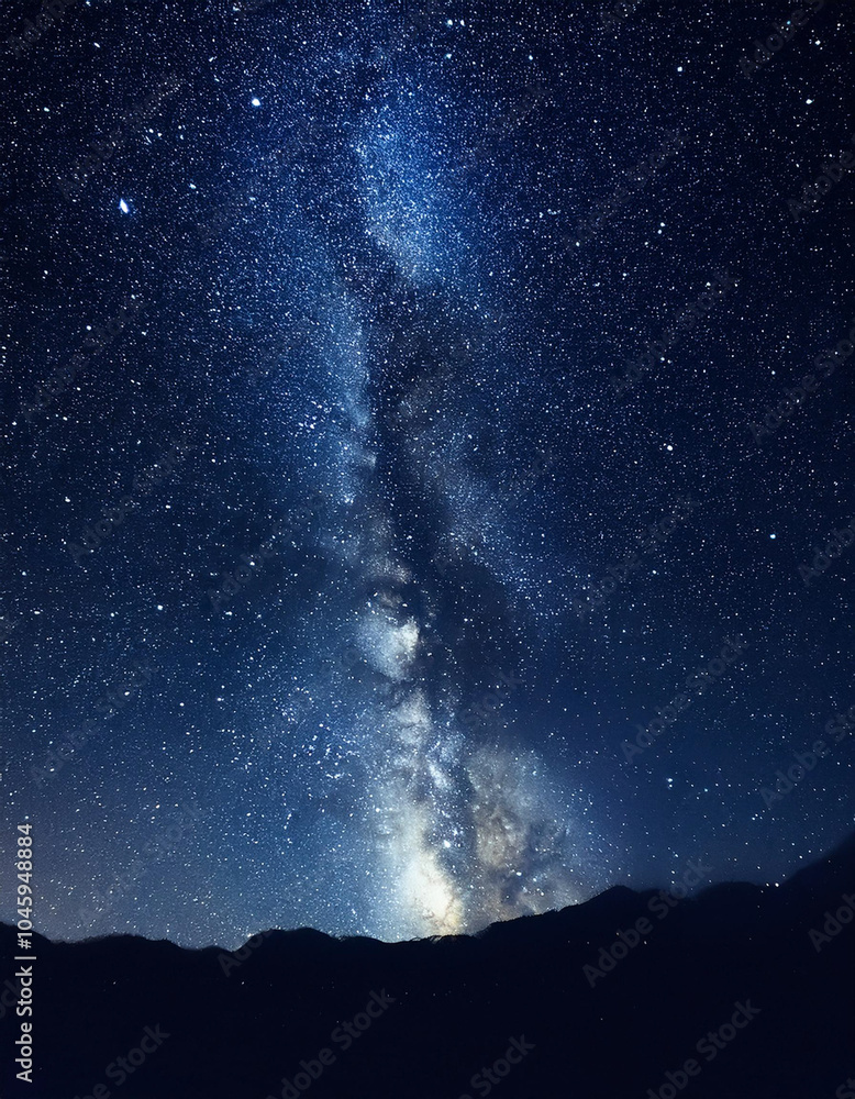 starry night sky fully with the stars
