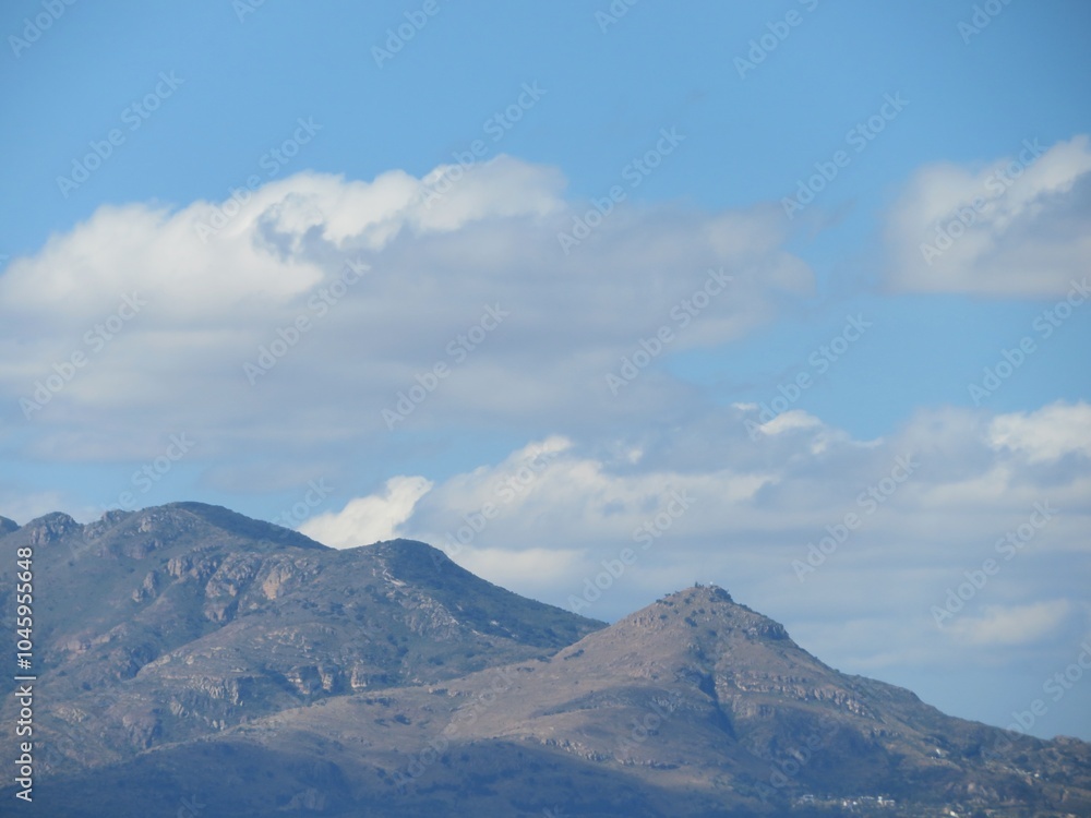 clouds over the mountains, Cerro del muerto, Aguascalientes, Mexico clouds over the mountains, Cerro del muerto, Aguascalientes, Mexico