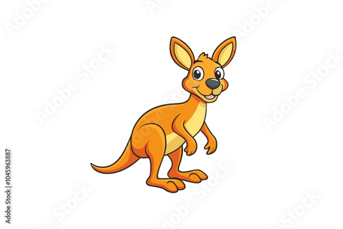 kangaroo cartoon character