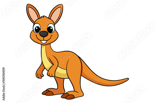 kangaroo cartoon character