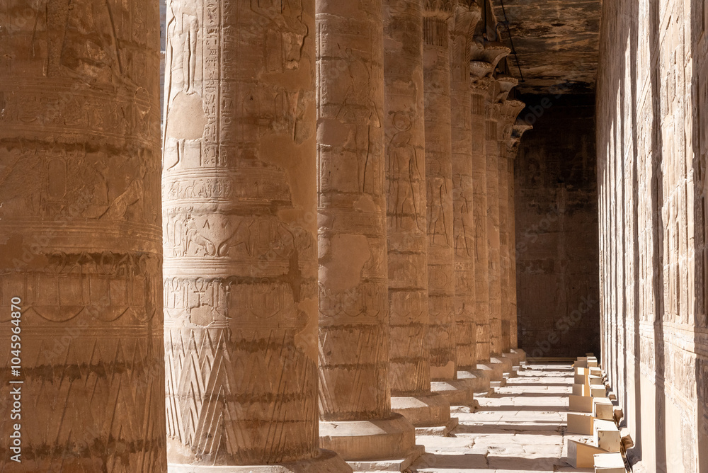 columns in Horus temple
