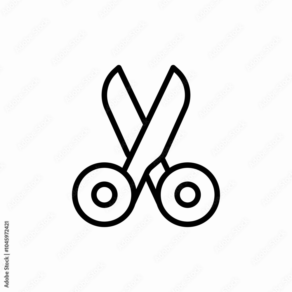 scissors cut icon sign vector scissors cut icon sign vector