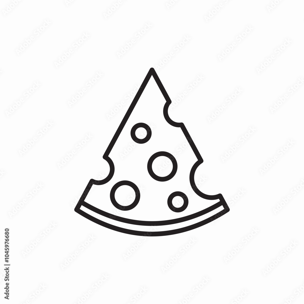 chesse slice icon sign vector chesse slice icon sign vector