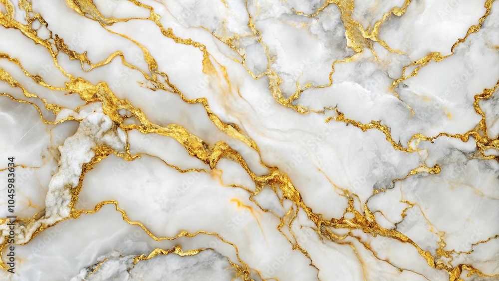 Sophisticated opulent white gold marble pattern Sophisticated opulent white gold marble pattern