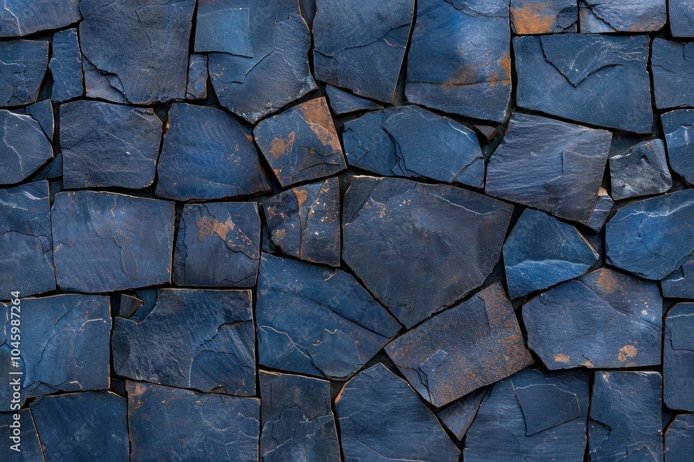 Dark Blue Rough Wall Texture Background Dark Blue Rough Wall Texture Background
