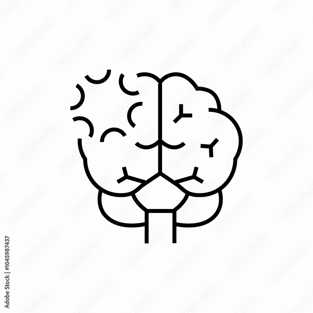 brain idea symbol icon sign vector brain idea symbol icon sign vector