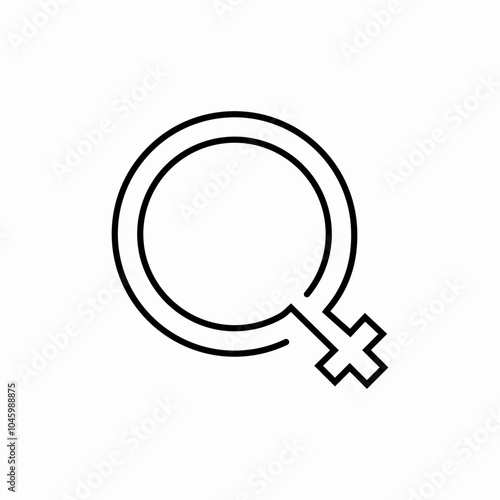 symbol female icon sign vector