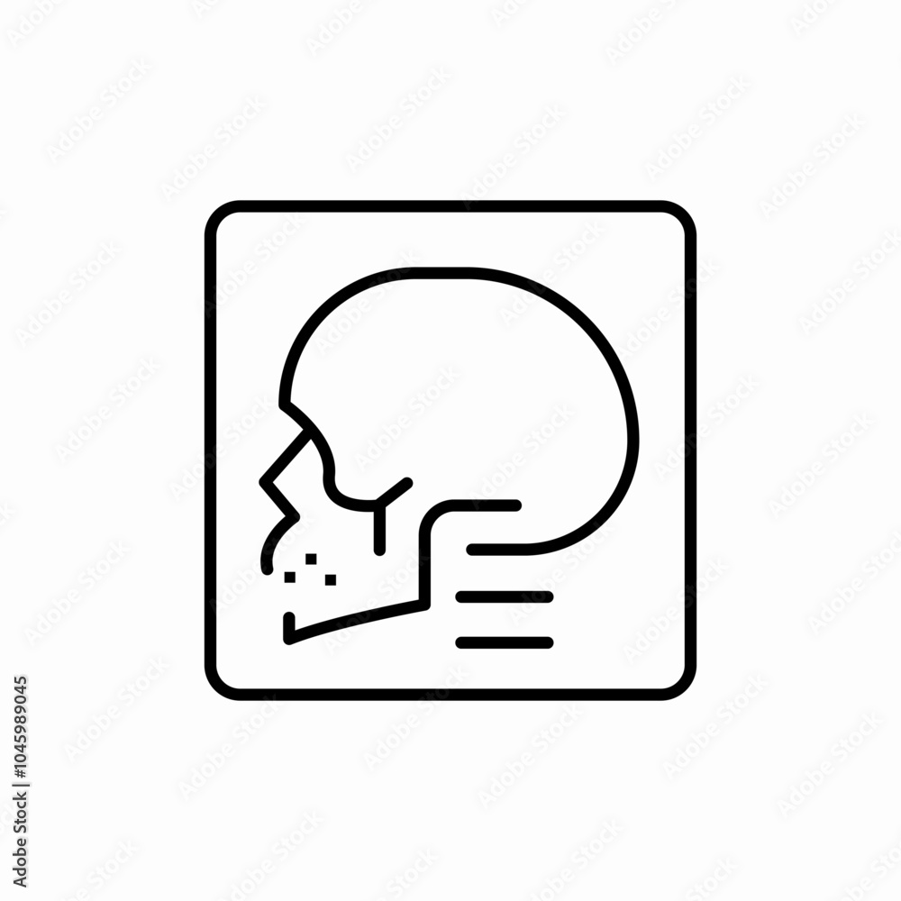 X ray machine icon sign vector X ray machine icon sign vector