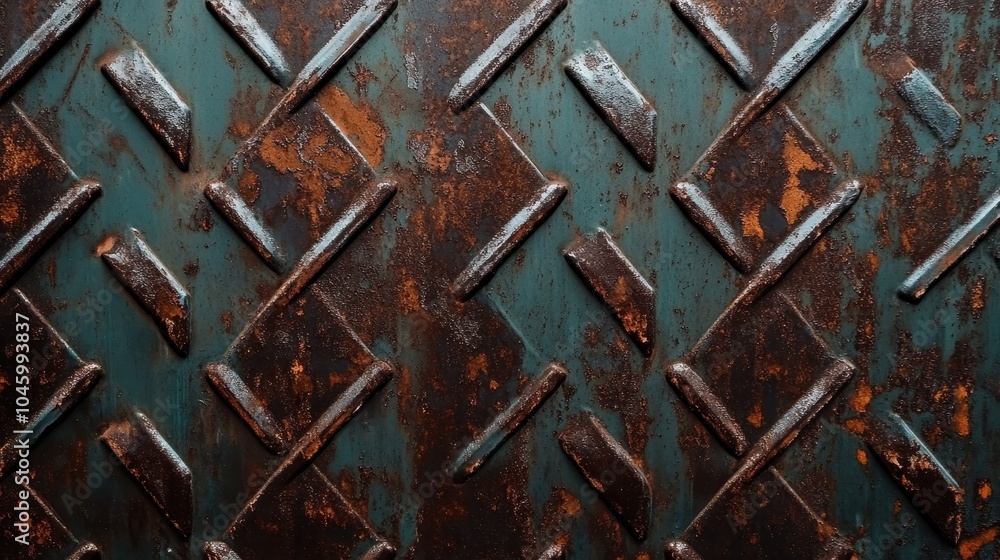A close-up of a worn-out green metal surface displays a dynamic textured pattern interlaced with rust, merging industrial elegance with a sense of antiquity. A close-up of a worn-out green metal surface displays a dynamic textured pattern interlaced with rust, merging industrial elegance with a sense of antiquity.