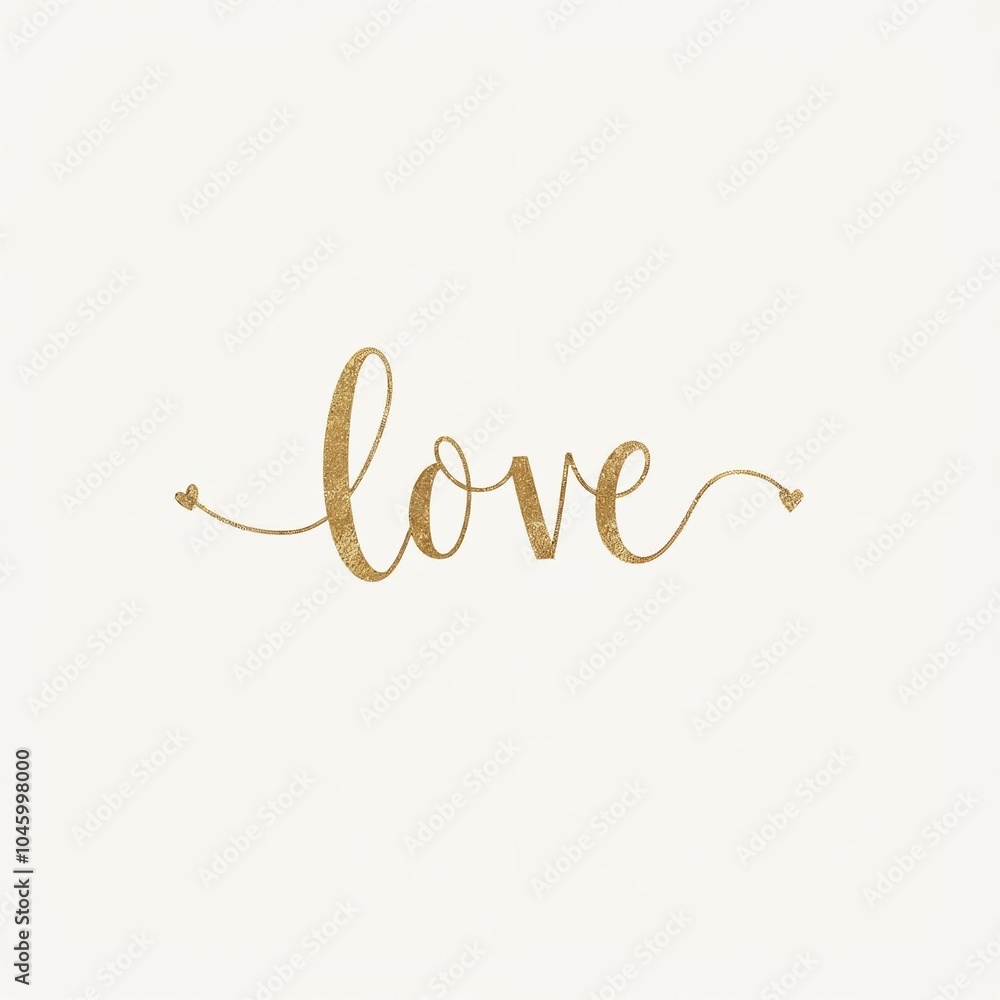 Elegant minimalist typography of the word Elegant minimalist typography of the word
