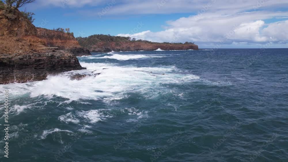 Pololū Valley Lookout from the Pacific ocean Pololū Valley Lookout from the Pacific ocean
