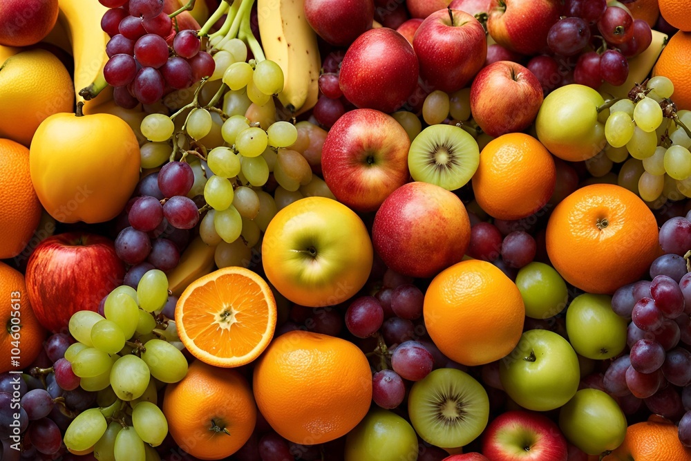 Group of Fruits Background, Different Fruits Background Group of Fruits Background, Different Fruits Background