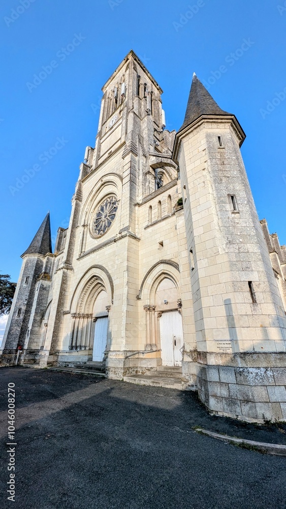Fototapeta premium MAUGES-SUR-LOIRE (Maine-et-Loire)