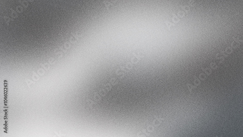 wavy shapes in various shades of gray and light grey, set against a grey gradient background transitioning from dark to light, with subtle grit, grain, and noise effects, perfect for web banners