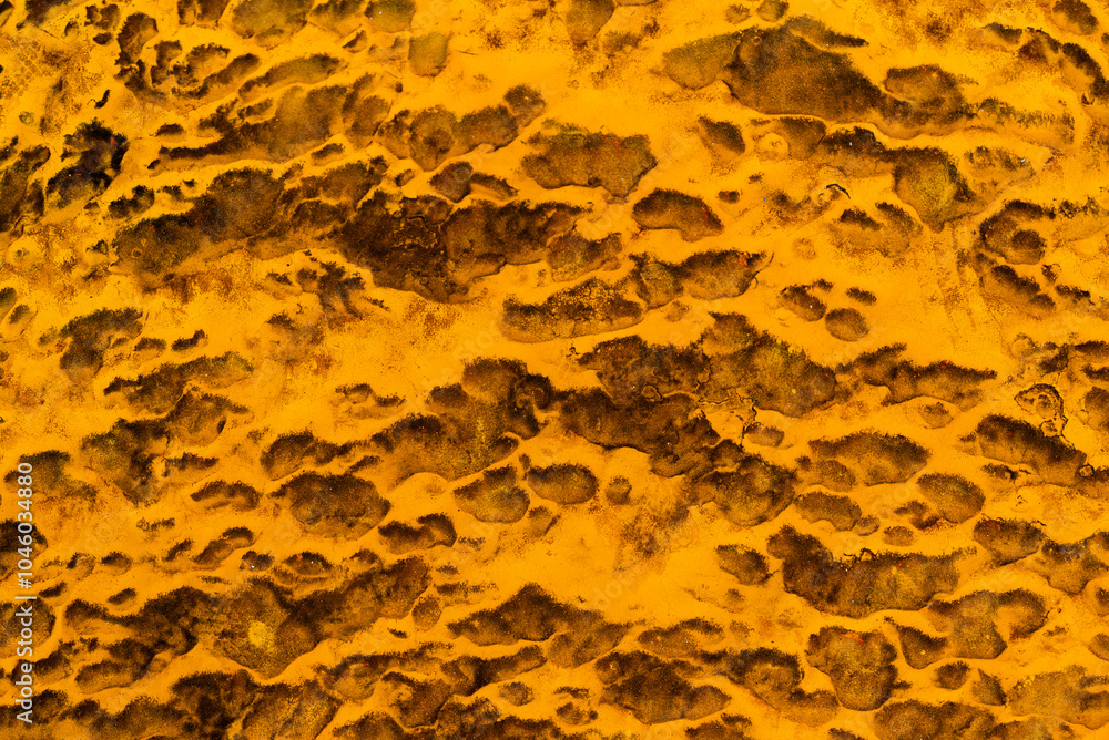 Textured Martian-like landscape of Rio Tinto Mine Textured Martian-like landscape of Rio Tinto Mine