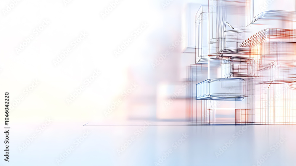 Obraz premium Architectural blueprint