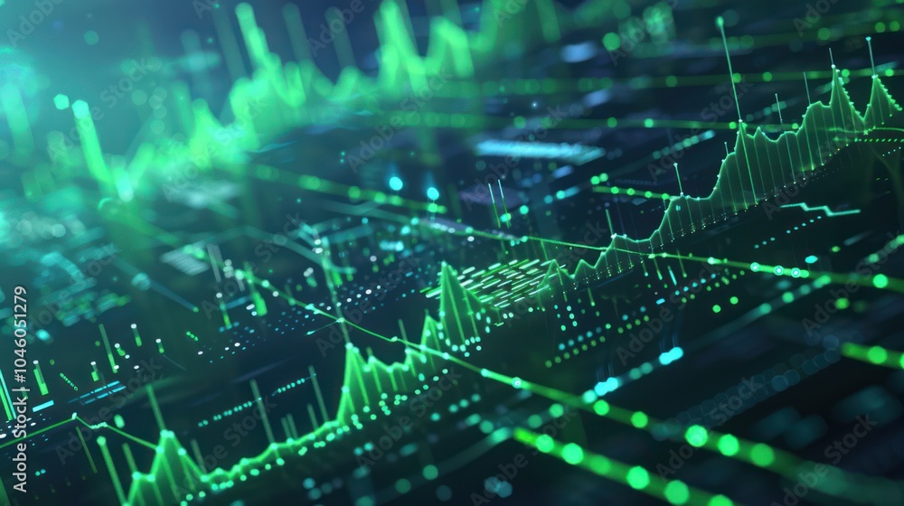Abstract Digital Data Visualization Abstract Digital Data Visualization